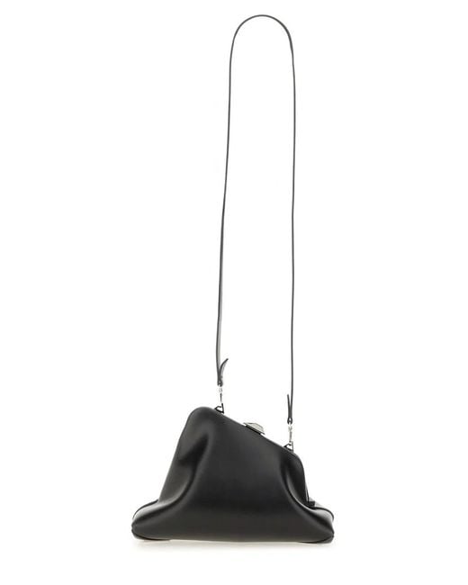 The Attico Black Clutch Day Off Small
