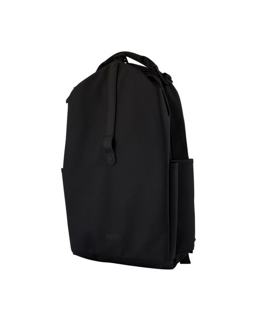 Rains Black Clip Front Backpack W3 Backpack