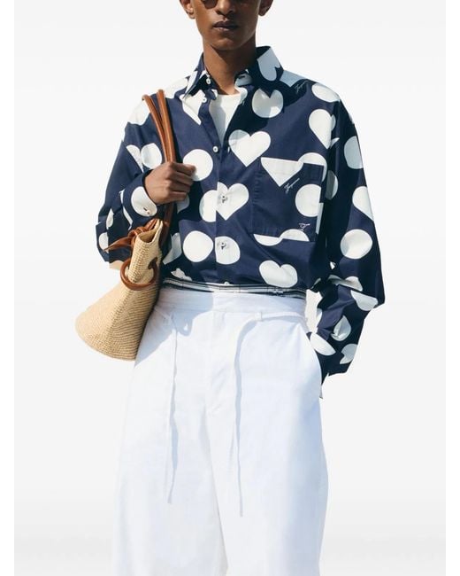 Jacquemus Blue La Chemise Camargue for men