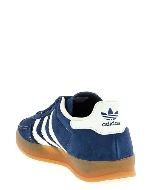 Adidas Originals Blue 'Gazelle Indoor' Sneakers for men