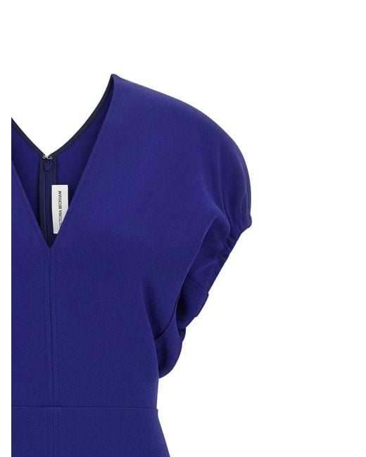 Victoria Beckham Blue 'Edith' Dress