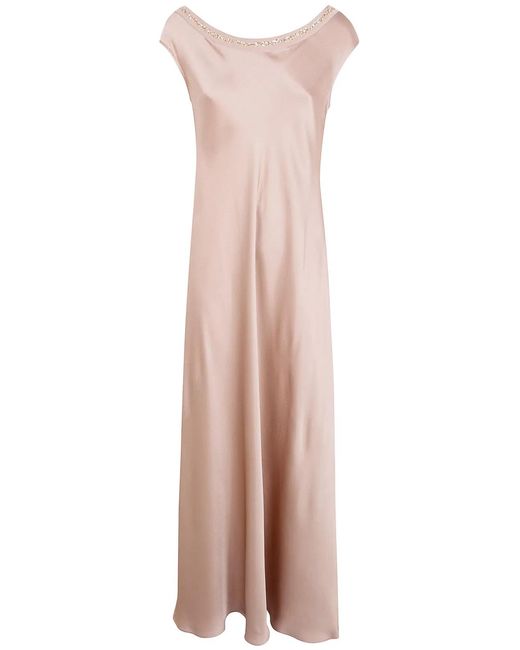 Antonelli Pink "Maxwell Super Jasmine Energy Cady" Long Dress