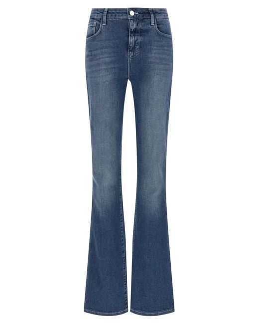 L'Agence Blue Flared Jeans