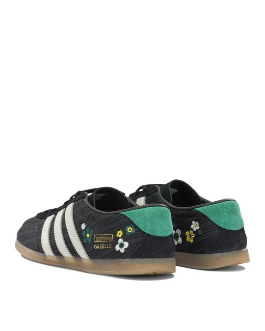 Adidas Originals Black X Liberty London Gazelle Lo Pro Leather Synthetic Rubber Sneakers