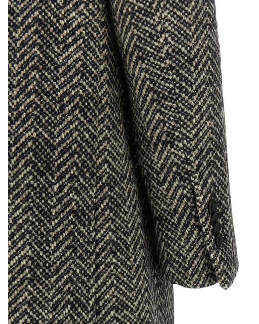 Tagliatore Gray 'Caitlyn' Coat