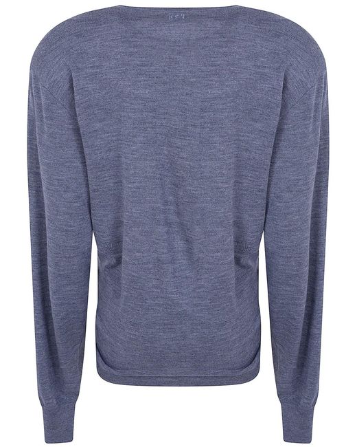 Magda Butrym Blue Knitwear Longsleeve
