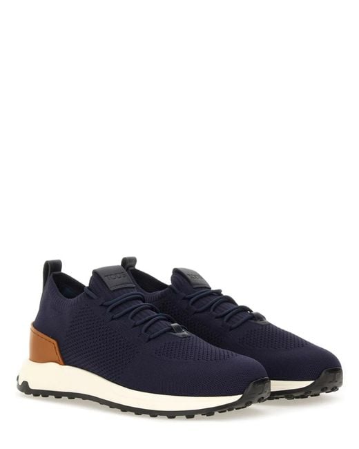 Tod's Blue Sneaker "Socks" for men