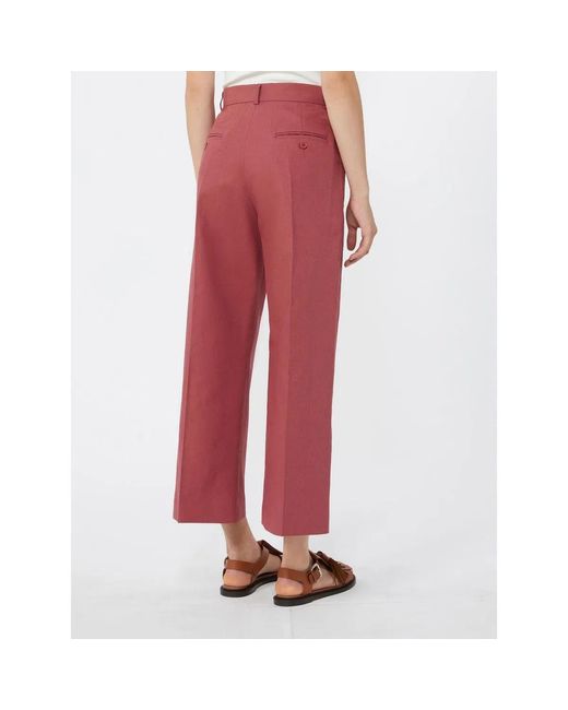 Weekend by Maxmara Red Wkdzircone Trouser
