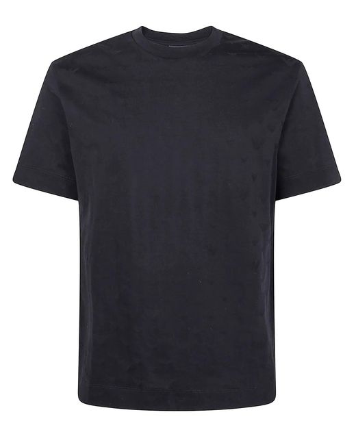 Emporio Armani Black Classic Short Sleeves T-Shirt for men
