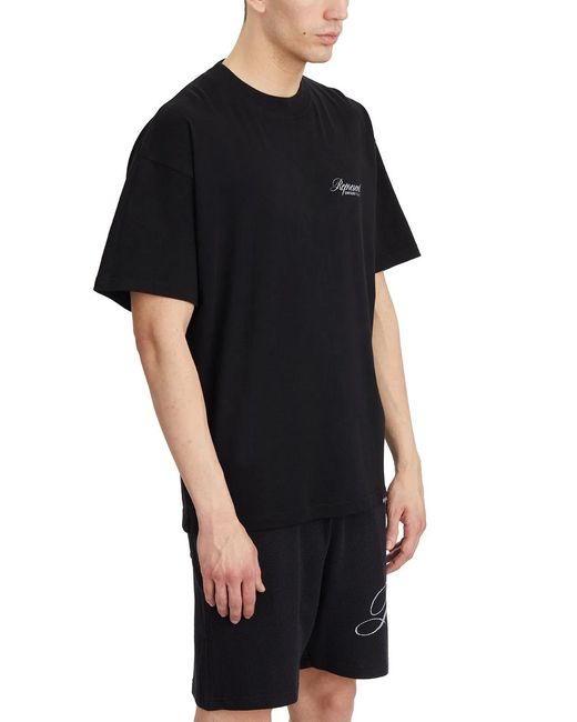Represent Black T-Shirt Owners Club Script for men