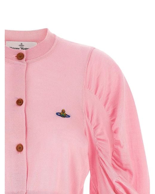 Vivienne Westwood Pink 'Eli' Cardigan