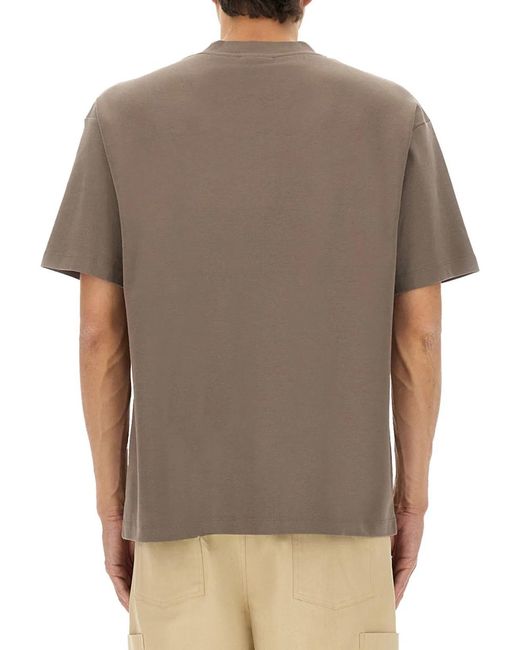 Drole de Monsieur Gray Grand Hotel Print Tshirt for men