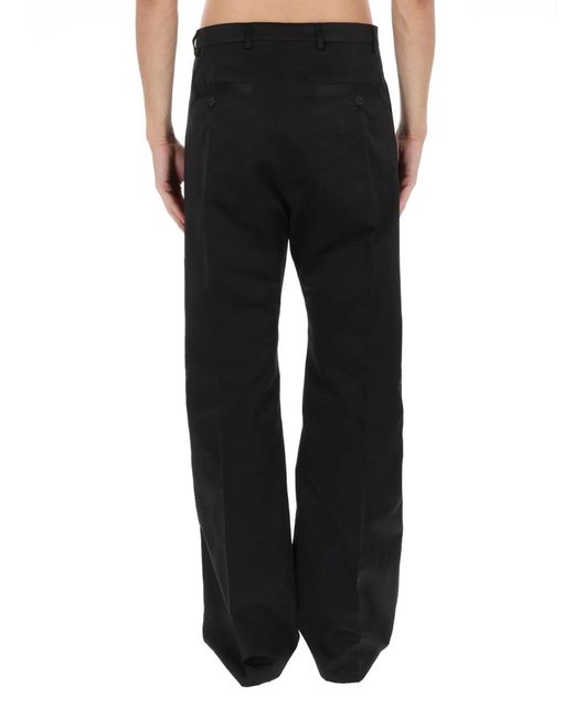 Rick Owens Black "Tailored Geth" Pants for men