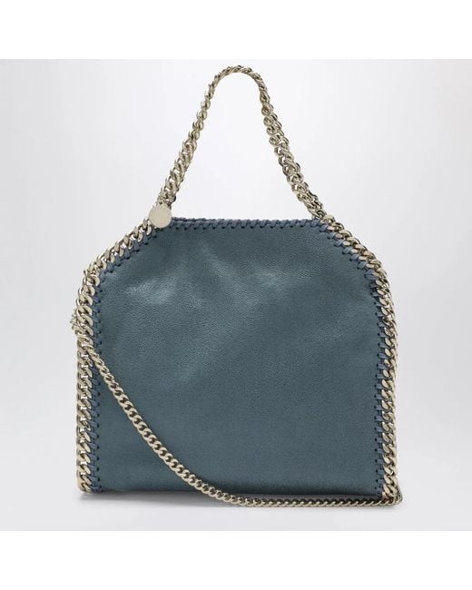 Stella McCartney Blue Light Falabella Mini Tote Bag