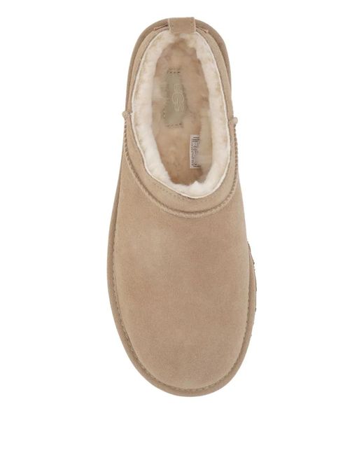 Ugg Brown Classic Micro Boots