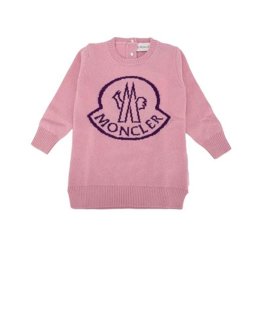 Moncler Pink Jr Abito