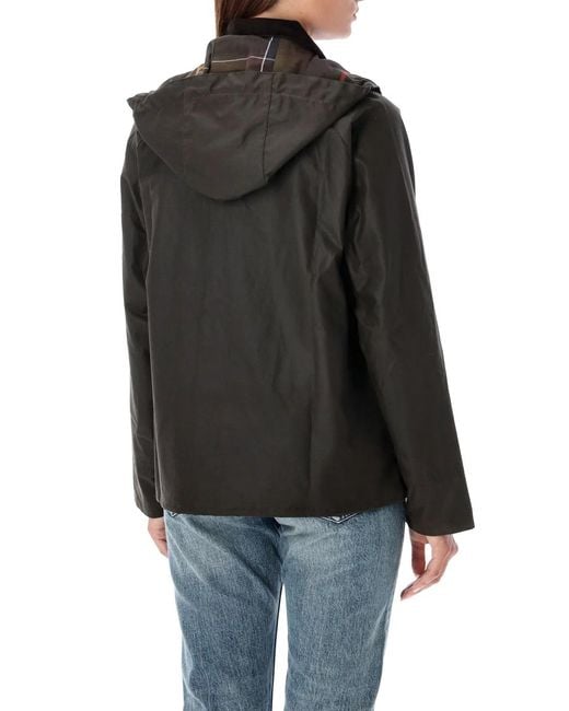 Barbour Black Avon Wax Jacket