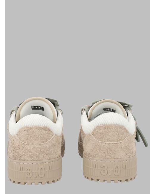 Off-White c/o Virgil Abloh Metallic Sneakers for men