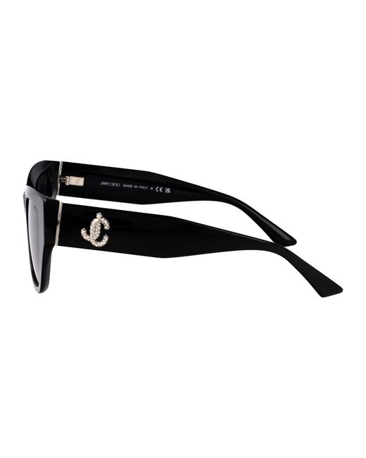 Jimmy Choo Black Acetate Sunglasses