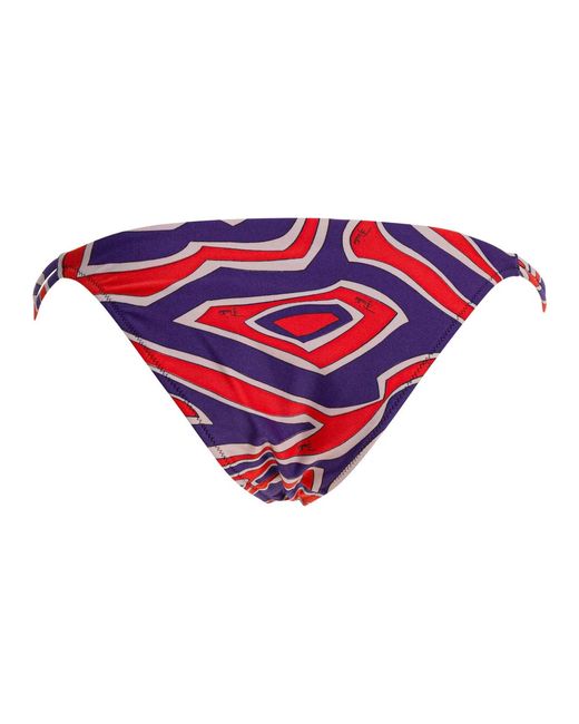 Emilio Pucci Red "Labirinto" Bikini Briefs