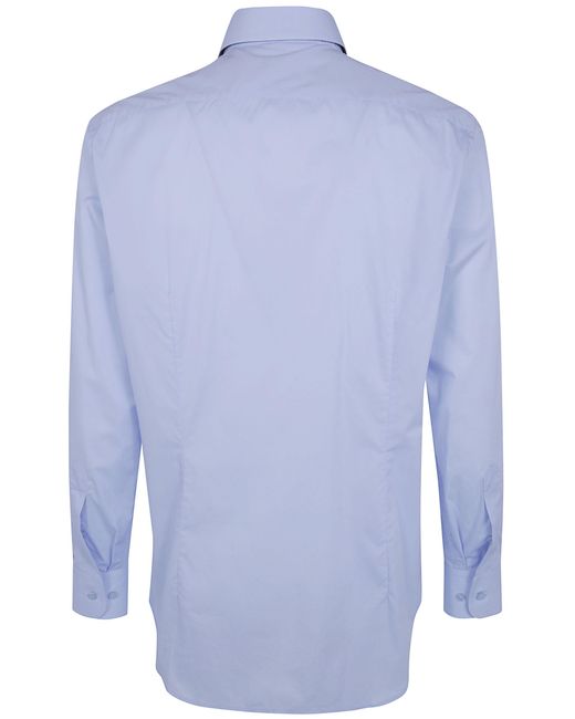 Etro Blue Classic Shirt for men