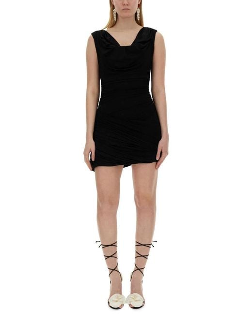 Magda Butrym Black Jersey Dress