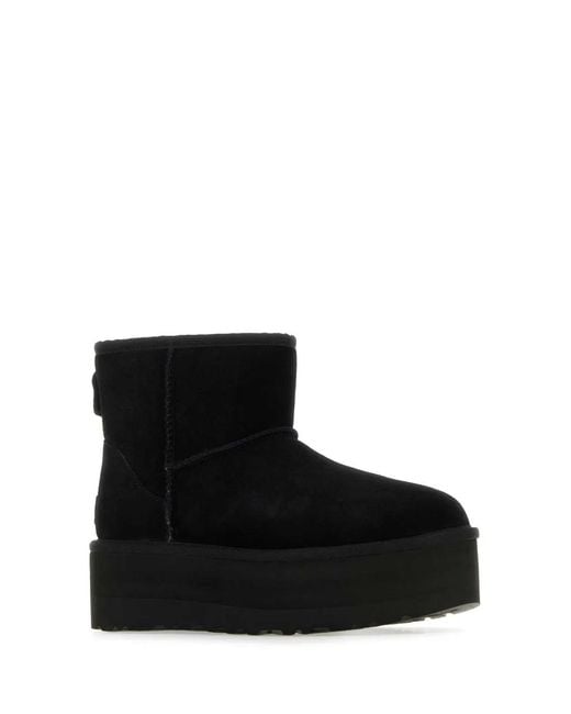 Ugg Black Classic Mini Platform