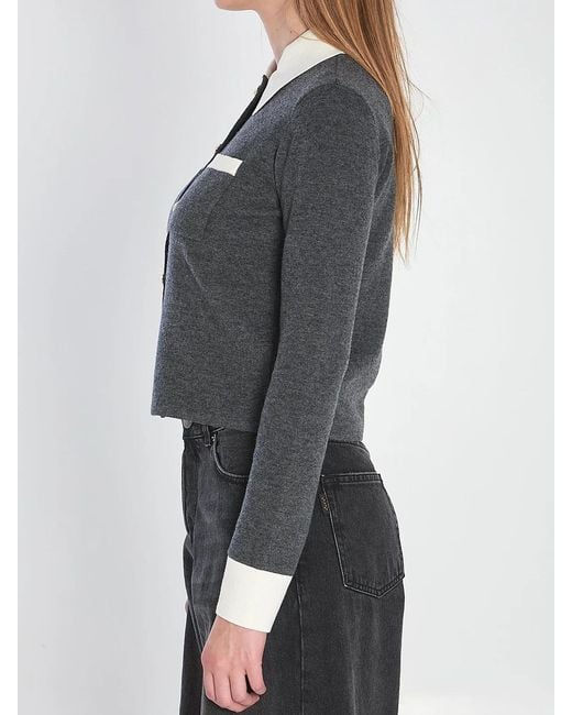 Self-Portrait Black Wool Sweater