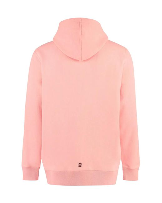 Givenchy Pink Full Zip Hoodie for men