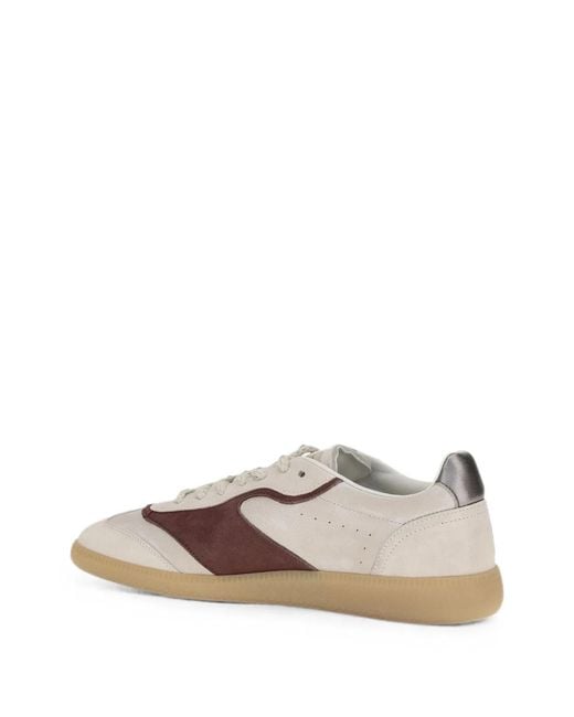 DSquared² Multicolor Calf Leather Goat Leather Lace-Up Sneakers for men