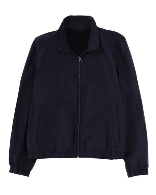 Boss Blue Jacket With Zip for men
