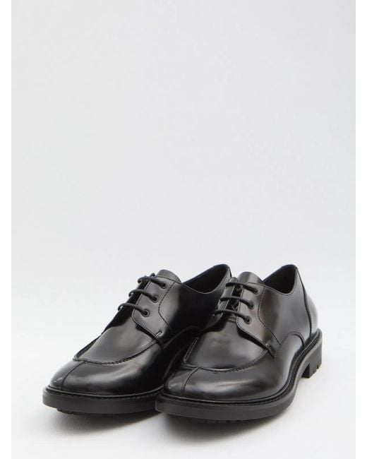 Saint Laurent White Derby Lino for men