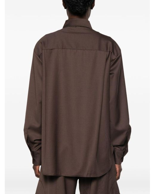 Frankie Shop Purple Frankie Shop Polyester Shirt