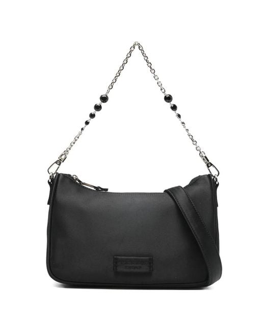 Emporio Armani Black Baguette Shoulder Bag
