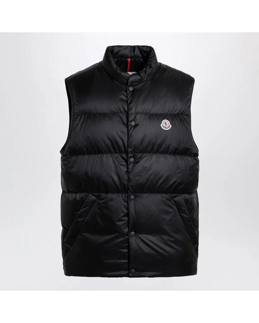 Moncler Black Verith Short Down Jacket for men