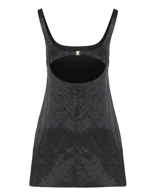 Chloé Black Mini Dress Without Sleeves