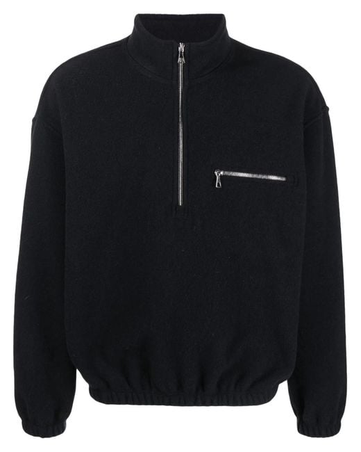 Rier Blue Wool Sweaters for men