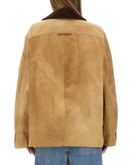 Stella McCartney Natural Workwear Harrington Jacket