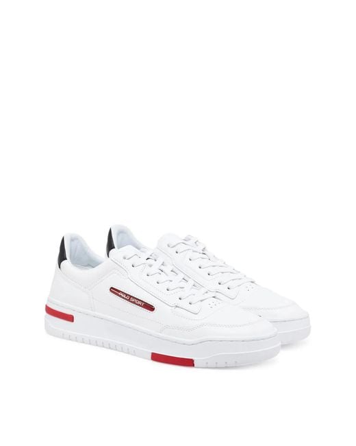 Polo Ralph Lauren White Ps 300 Logo Sneakers for men