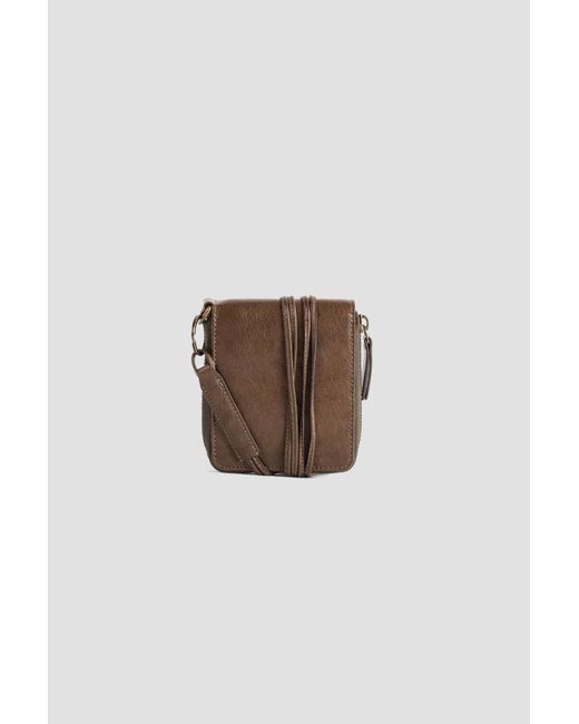 Bea Mombaers White Zip Wallet