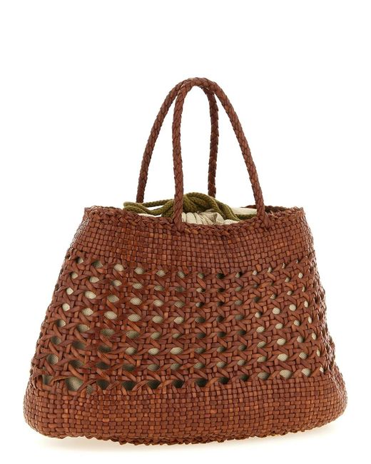 Dragon Diffusion Brown 'Santa Cano' Handbag