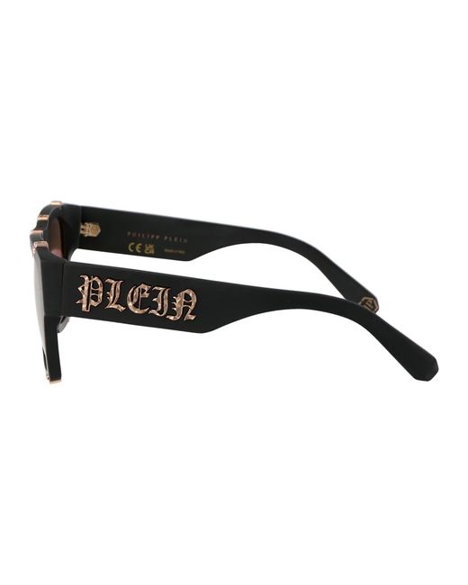 Philipp Plein Brown Acetate Sunglasses