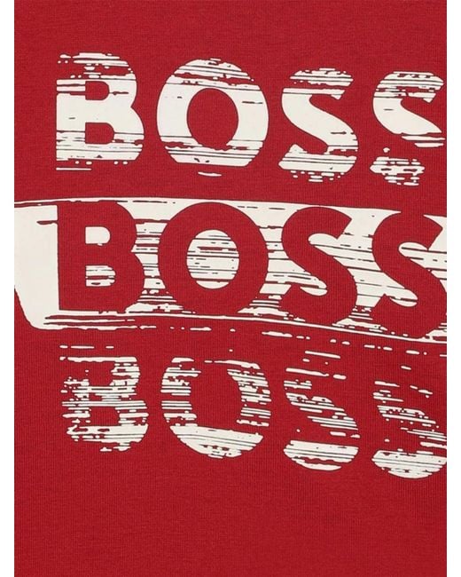 Boss Red T-Shirt With Logo