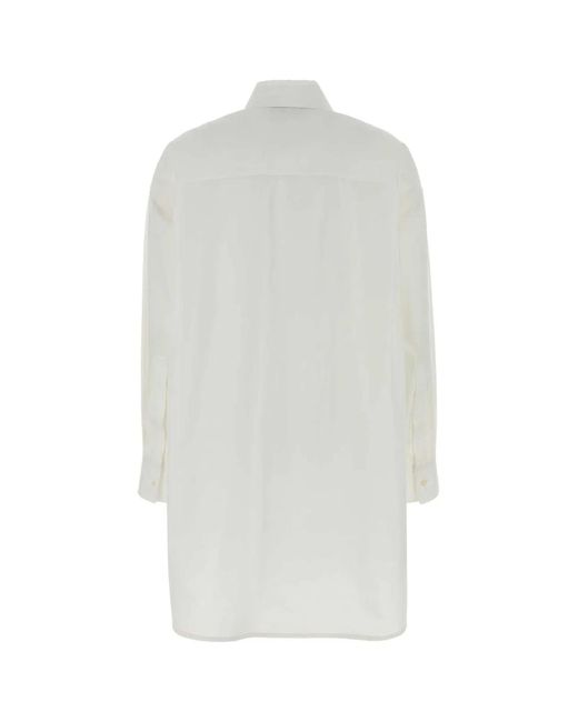 Loewe White Poplin Paula S Ibiza Shirt