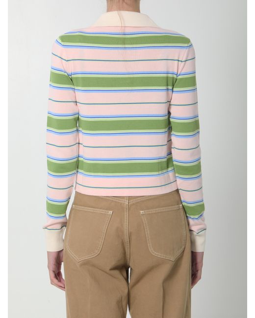 Céline Green Polo Sweater