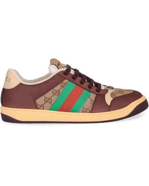Gucci Multicolor Sneakers Low-Top Screener for men