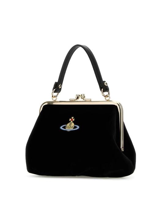 Vivienne Westwood Black Granny Frame Purse