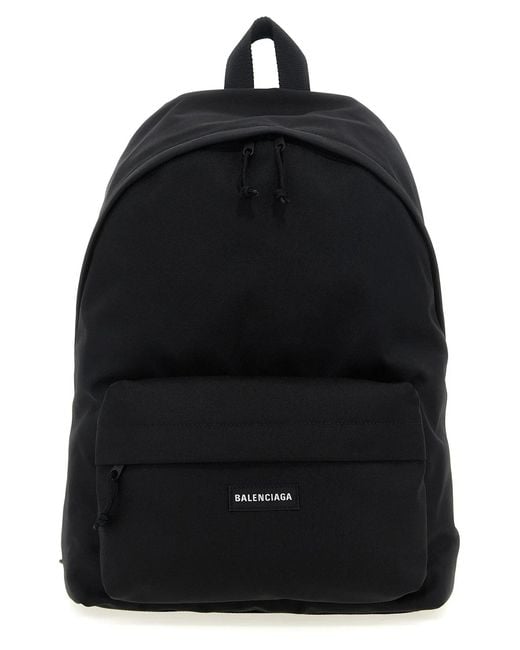 Balenciaga Black 'Explorer' Backpack