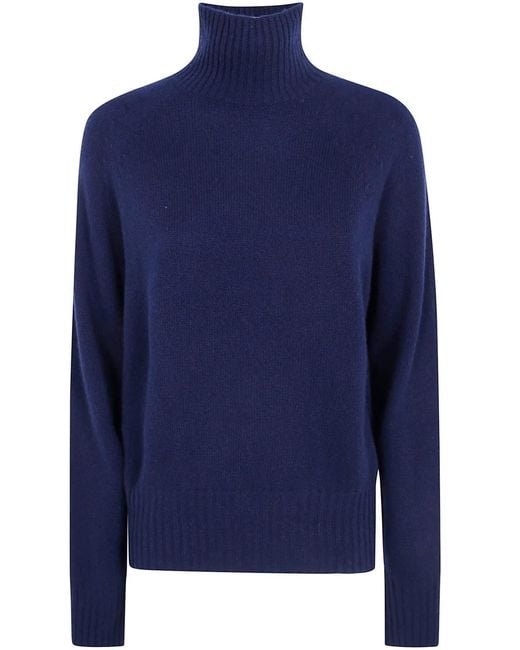 Seventy Blue Cashmere Turtle Neck