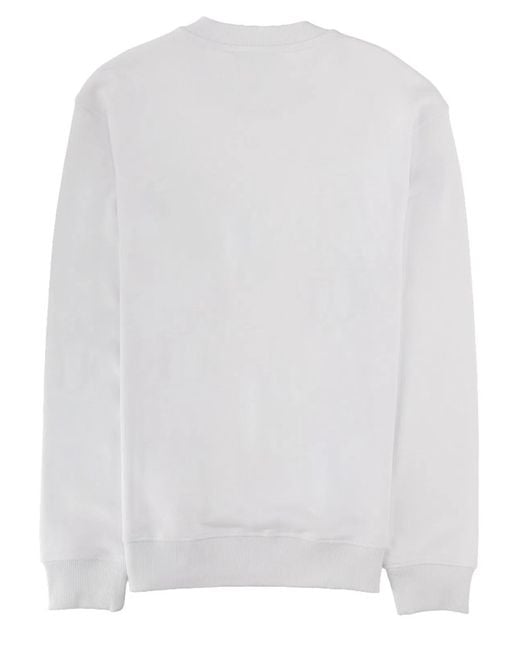Versace Jeans Couture White Felpa Con Logo for men